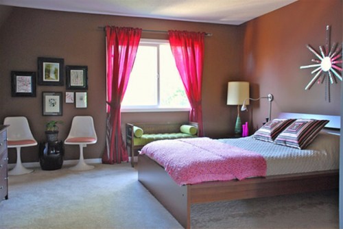 Pink And Brown Bedrooms
