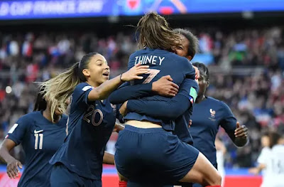 World Cup Women:France vs Norway