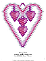 Free brick stitch bead pattern download.