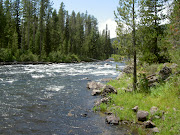 reached a river which they had to cross. (falls river towards sheep falls)