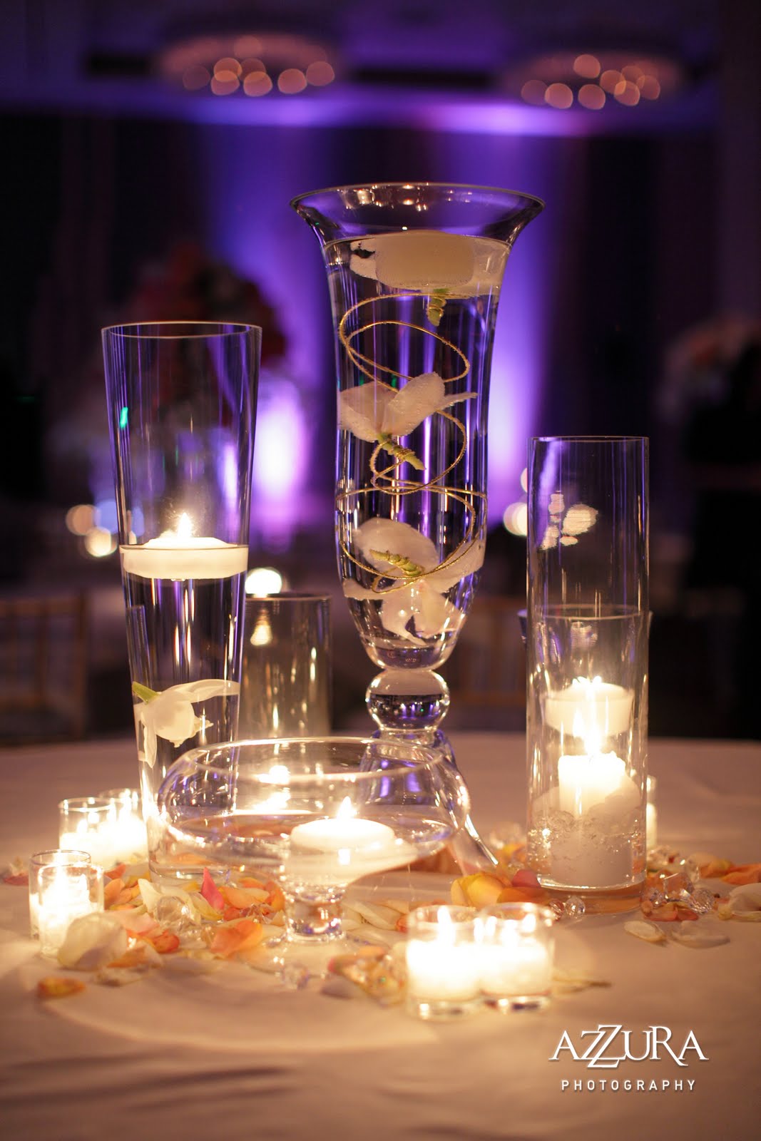 candle centerpieces for