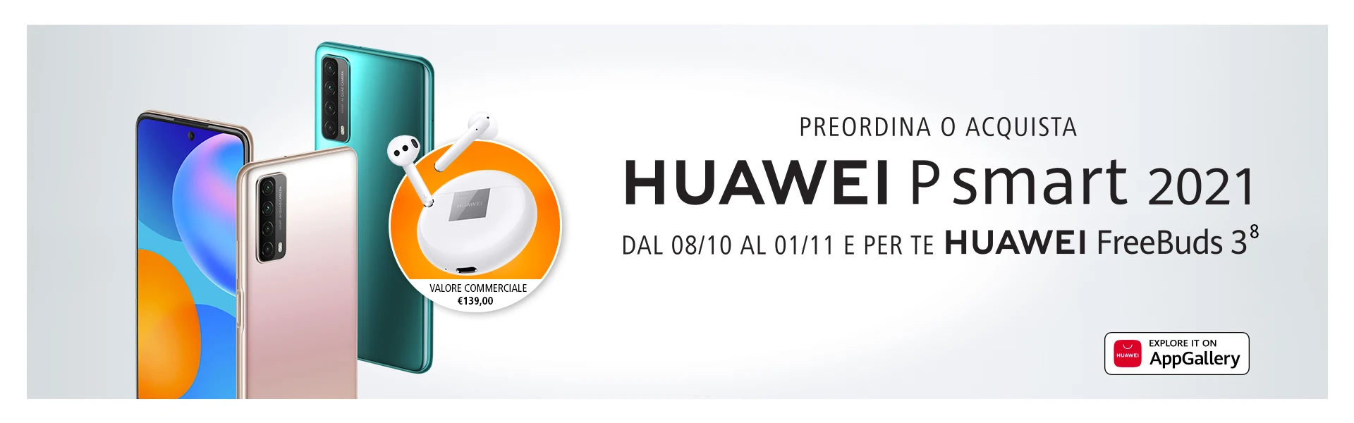 Nuovo Huawei P Smart 2021 ufficiale a 229 euro