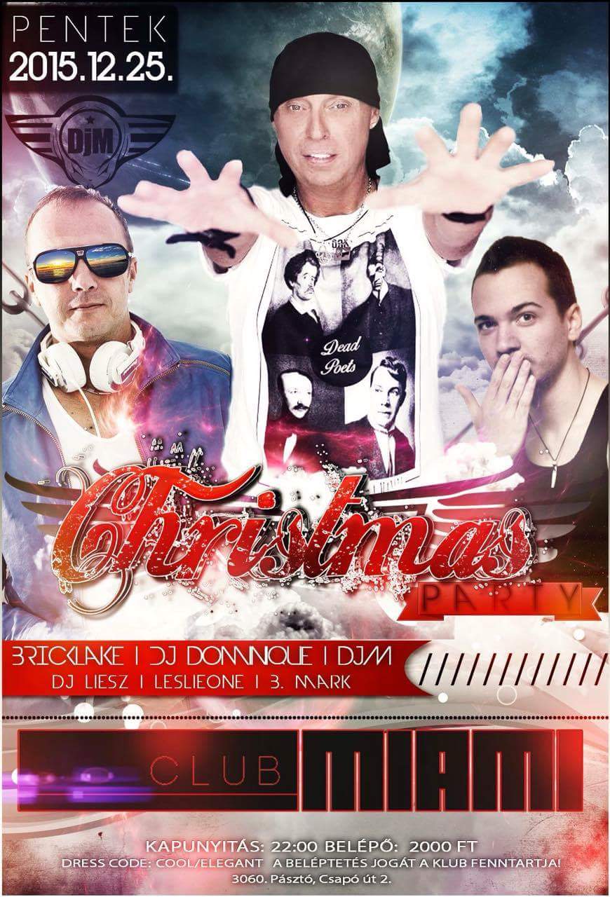 Club Miami - Christmas Party 2015
