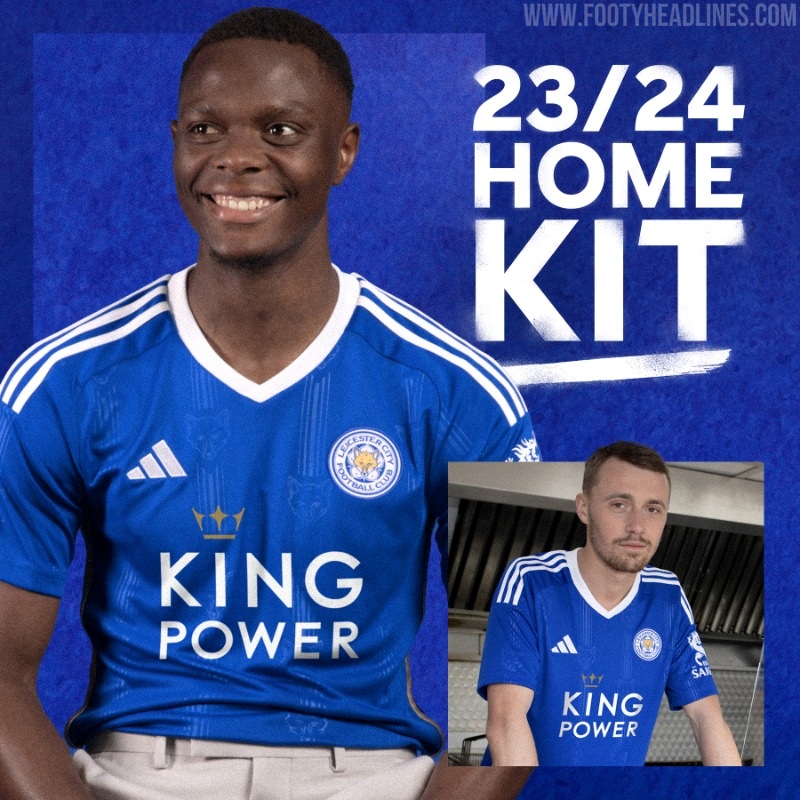Leicester City 23-24 Home Kit Revealed - Helloofans