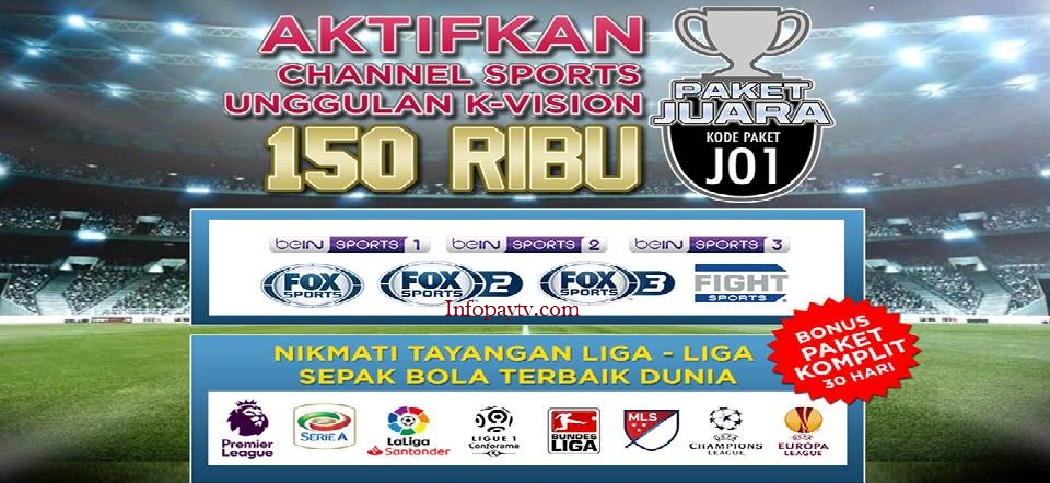 Daftar Channel Paket Juara J01