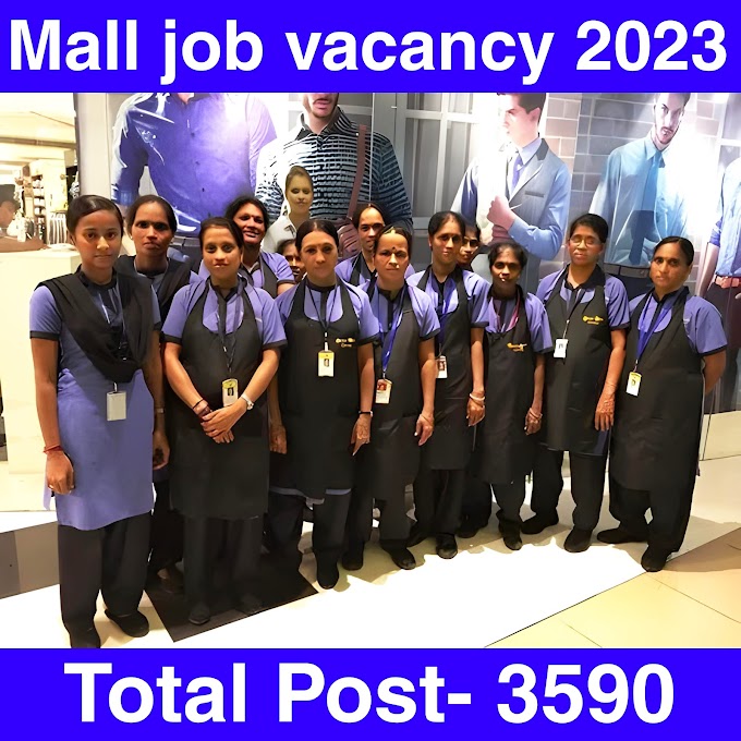 Retail Mall job vacancy 2023 | Apply Now for 3590 Posts in multiple location