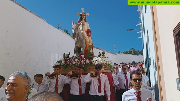 Procesión del Señor de la Burrita 2023 en Santa Cruz de La Palma