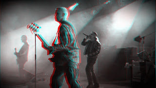 U2 3-D in anaglyph 3D