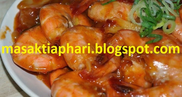 udang saus padang enak