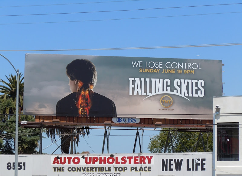 Falling Skies TV billboard Not one or two billboards but six billboards of 