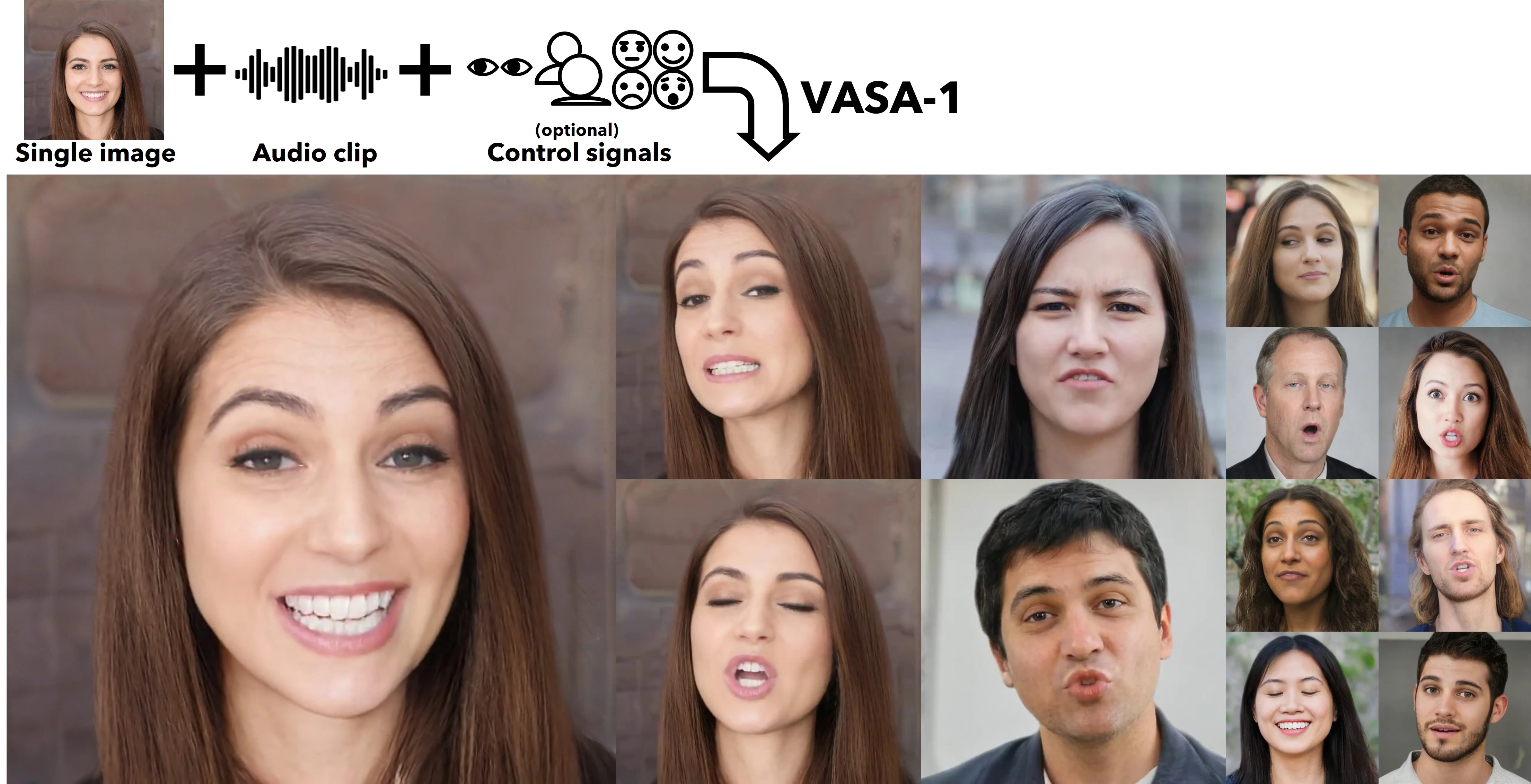 VASA-1 è la nuova AI di Microsoft che genera video con audio da una singola foto