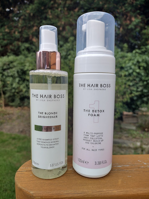 The Hair Boss - The Detox Foam and The Blonde Brightener