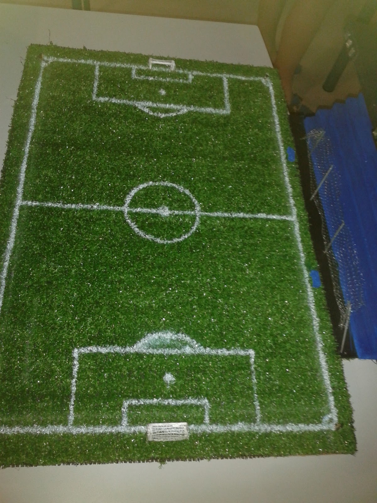 Como Hacer Maquetas Cancha de Futbol