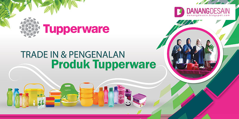 Contoh Desain Banner atau Spanduk Tupperware - Contoh 