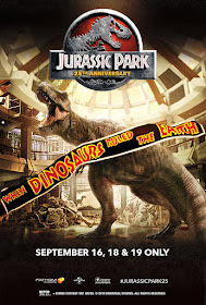 Steven Spielberg's "Jurassic Park" - 25th anniversary poster