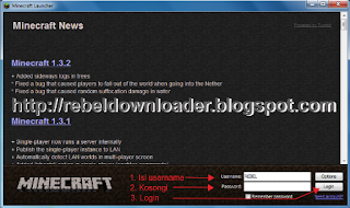 Cara install bermain minecraft