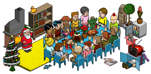 Resultado de imagem para natal habbo