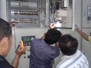 melayani service panel otomatis genset