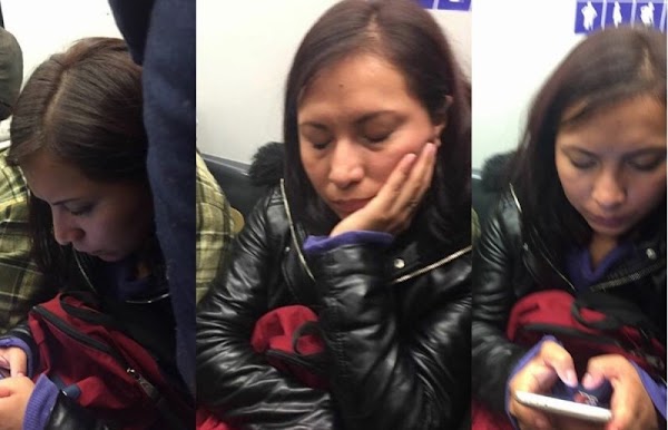 Denuncian a bella mujer que se dedica a picar con agujas en el Metro.