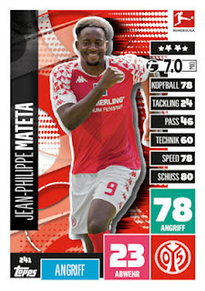 Topps Match Attax Bundesliga 2020-2021 1.FSV Mainz 05 Set