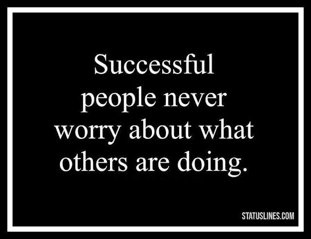 people never worry about