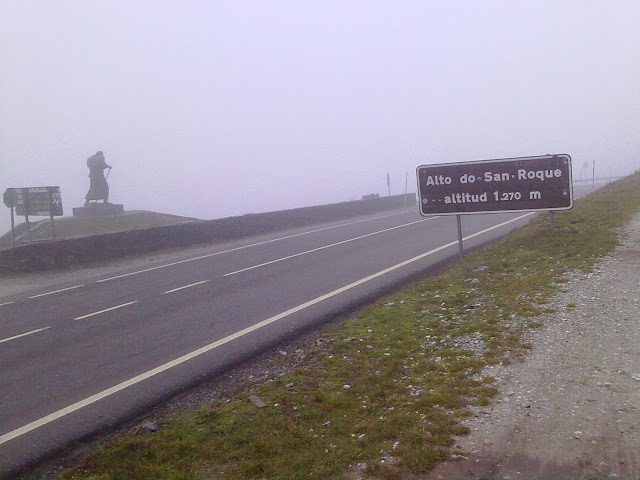 Alto de San Roque en Pedrafita de O Cebreiro