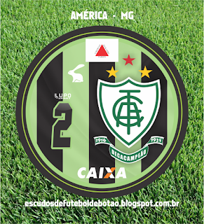 ESCUDOS DE FUTEBOL DE BOTÃO: Agora o AMÉRICA MG com ...