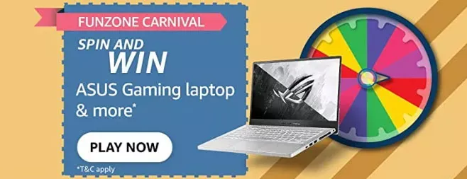 FunZone Carnival Spin and Win