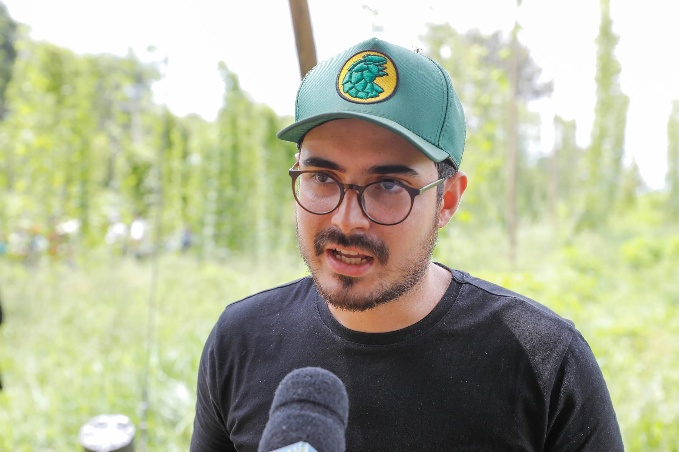 João Marcus Simões Dias produz 600 kg da planta por ano: “O lúpulo brasiliense é de qualidade”