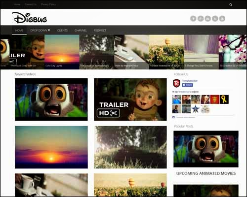 DigBug Blogger Template