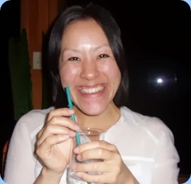 Kuniko Nakatani relaxing after her great performance.