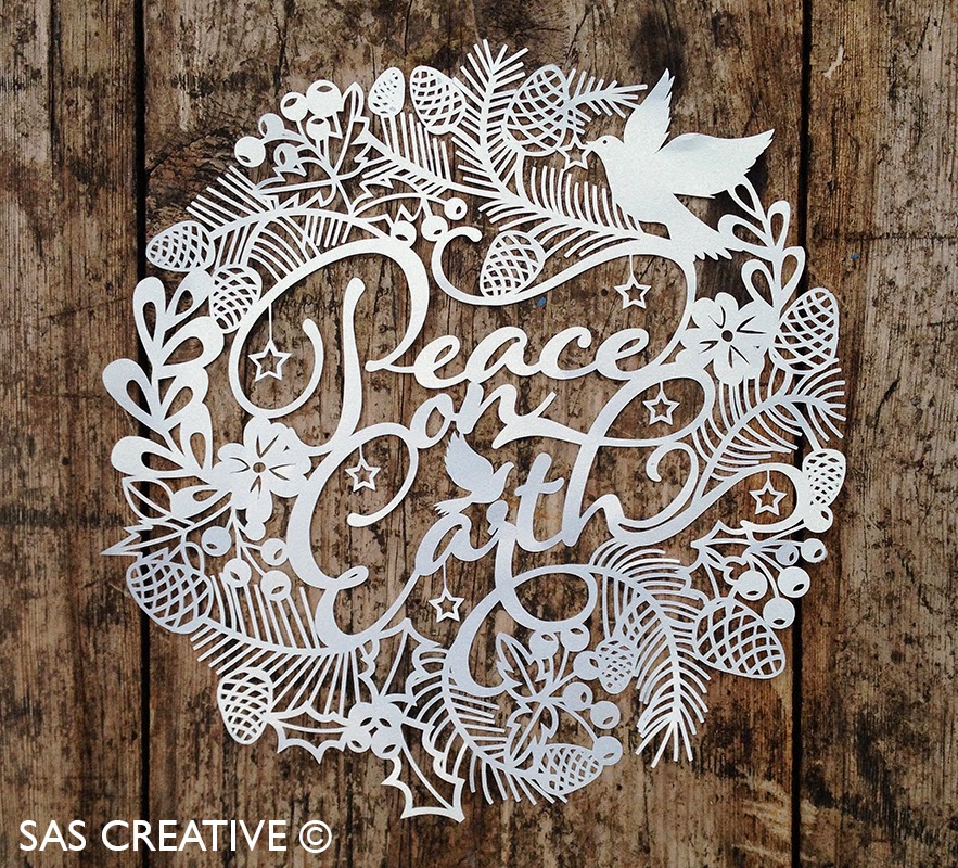 Download SAS Creative: Peace On Earth Papercut