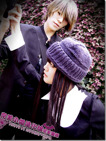 the wallflower / yamato nadeshiko shichi henge cosplay - takano kyohei and nakahara sunako