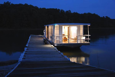 The MetroShip Contemporary Luxury Houseboat