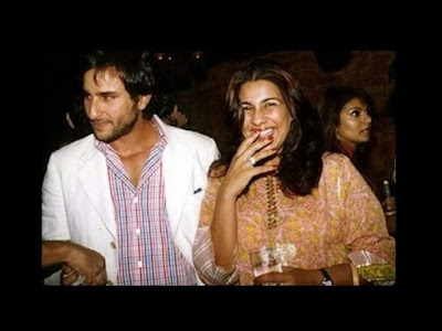 saif and amrita singh together