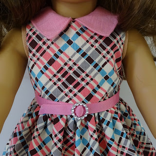 How to line a sleeveless doll dress bodice by valspierssews