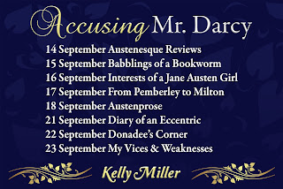 Blog Tour: Accusing Mr Darcy by Kelly Miller