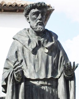 Foto del busto de Fray Luis de León