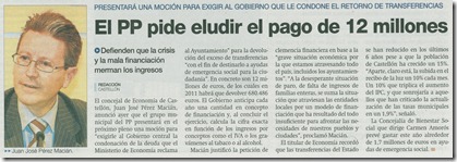 2011-01-21 - El Ayuntamiento exige la condonación de 12 millones