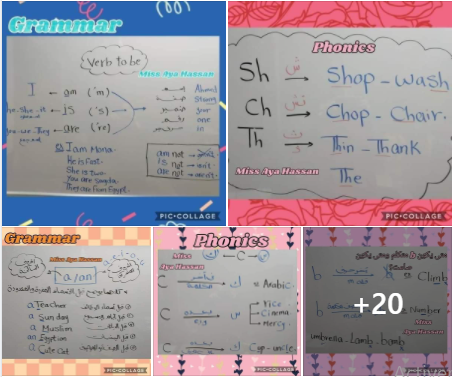 شيتات روعة لتأسيس الجرامر  من الصفر