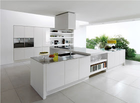 White Modern Kitchen Design Ideas