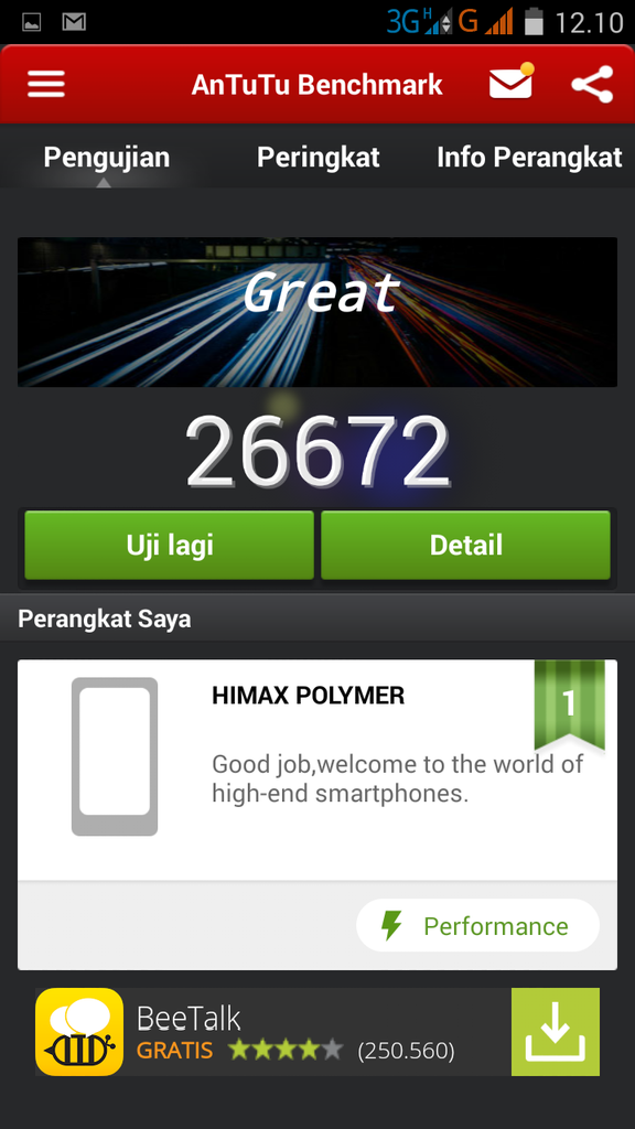 Review Himax Polymer, Android Octacore Termurah di 