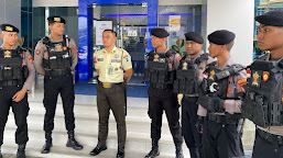 Wujudkan Kamtibmas Kondusif, Sat Samapta Polres Indramayu Patroli ke Perbankan