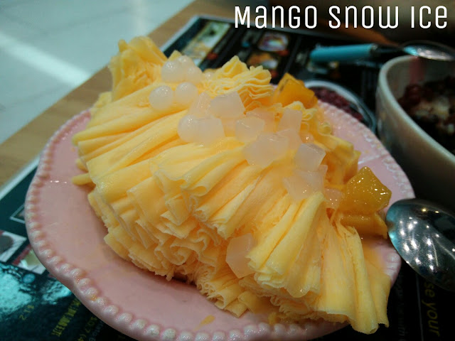 Paulin's Munchies - Miss Q Taiwan dessert at Jcube - Mango snow ice