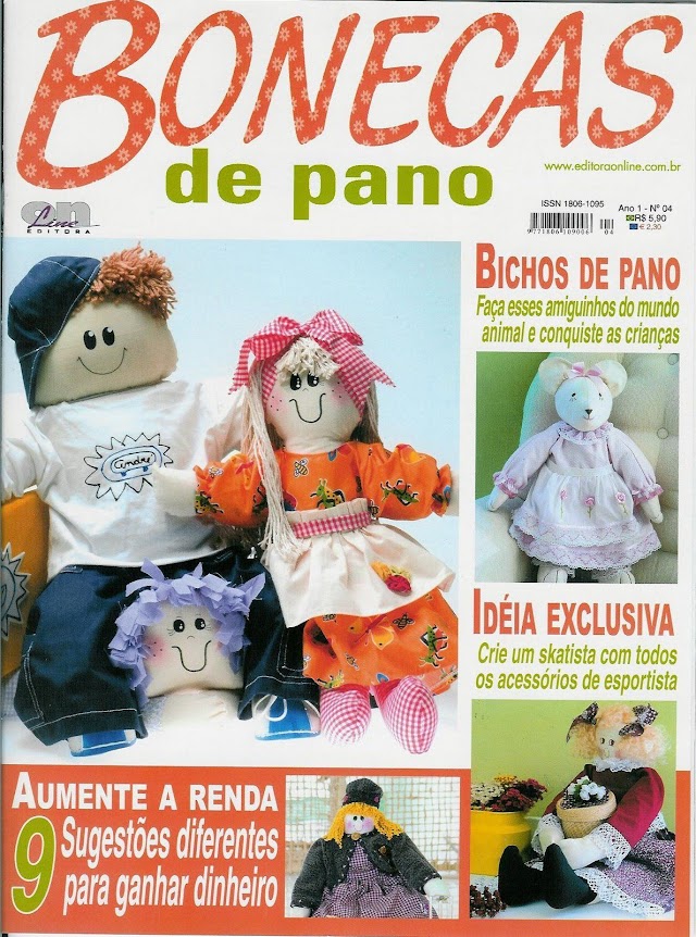 Bonecas De Pano N°4