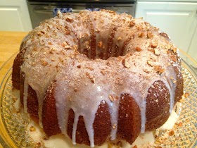 Pistachio Cinnamon Swirl Bundt Cake