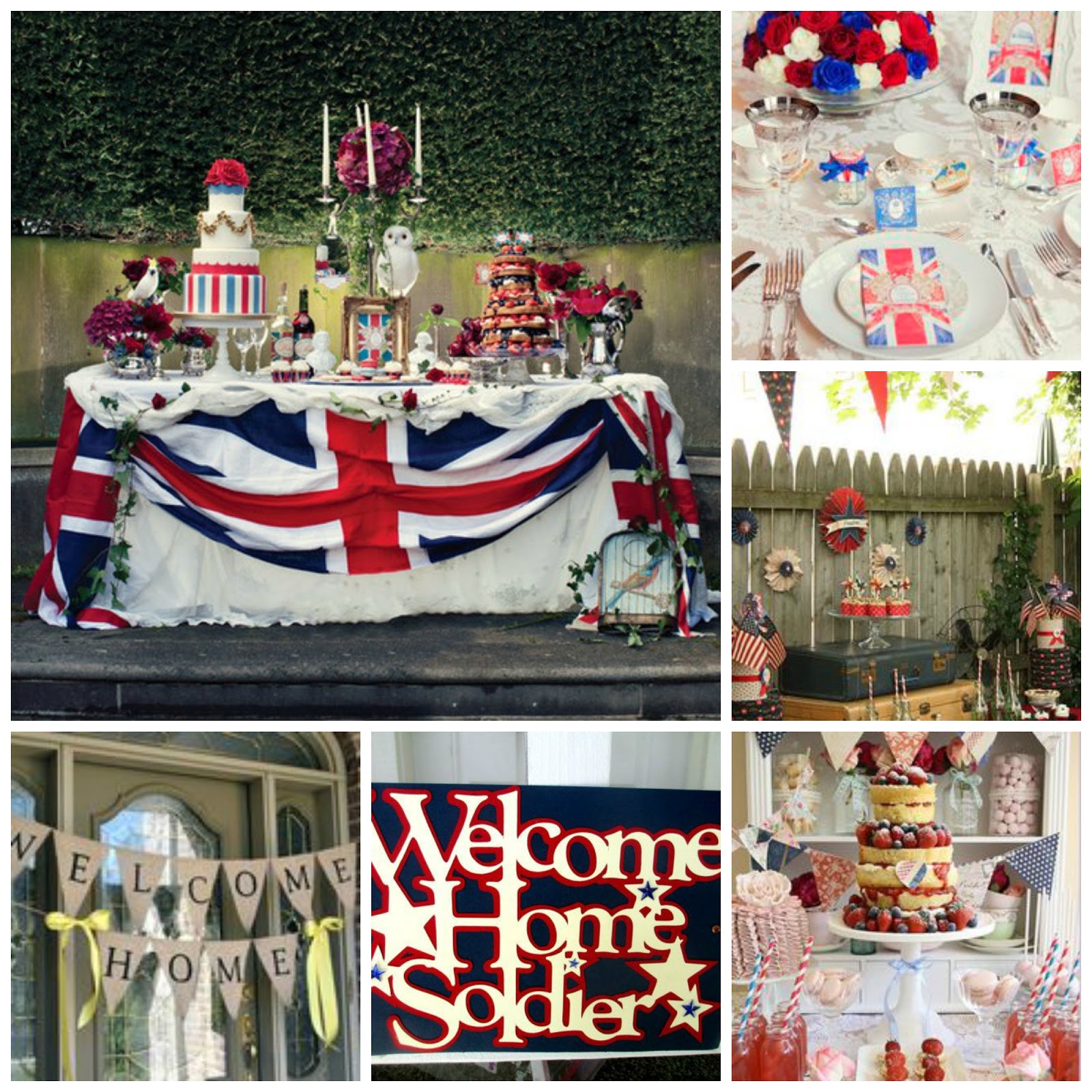 love zoesarah How to throw a British style welcome  home 