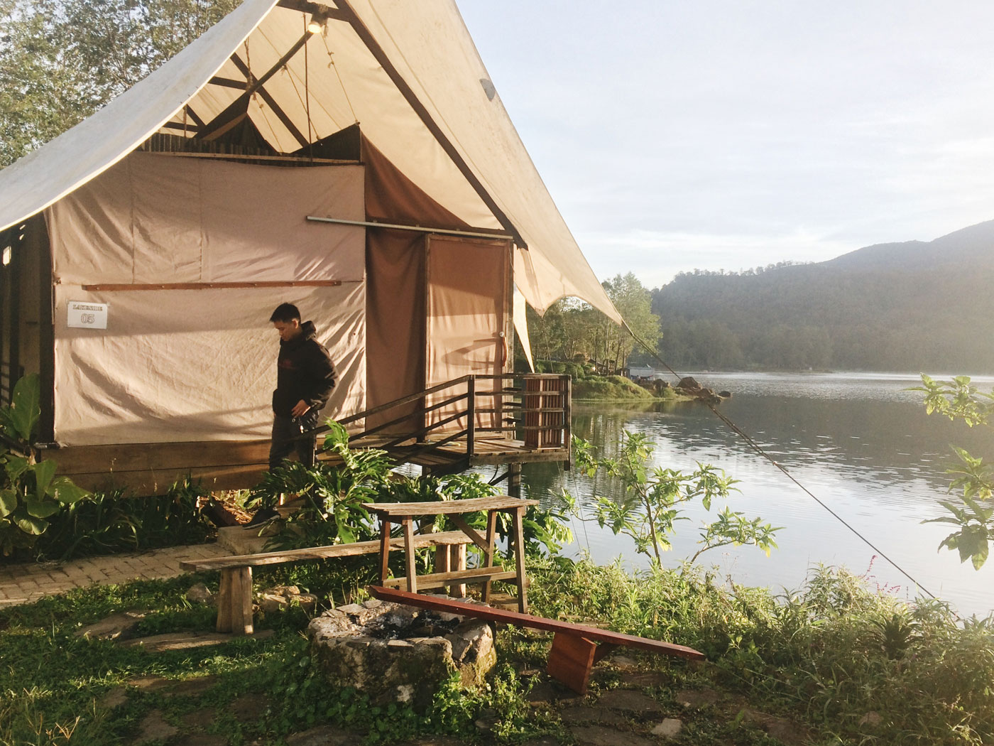 Glamping Lakeside Rancabali, Bandung