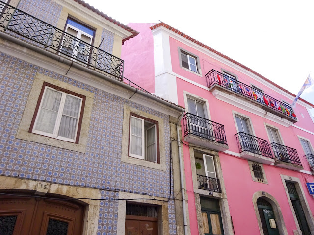 Colourful Buildings in Lisbon