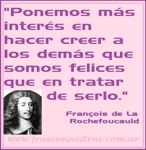 frases de François de La Rochefoucauld